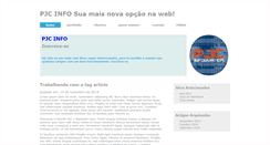 Desktop Screenshot of pjcinformatica.com
